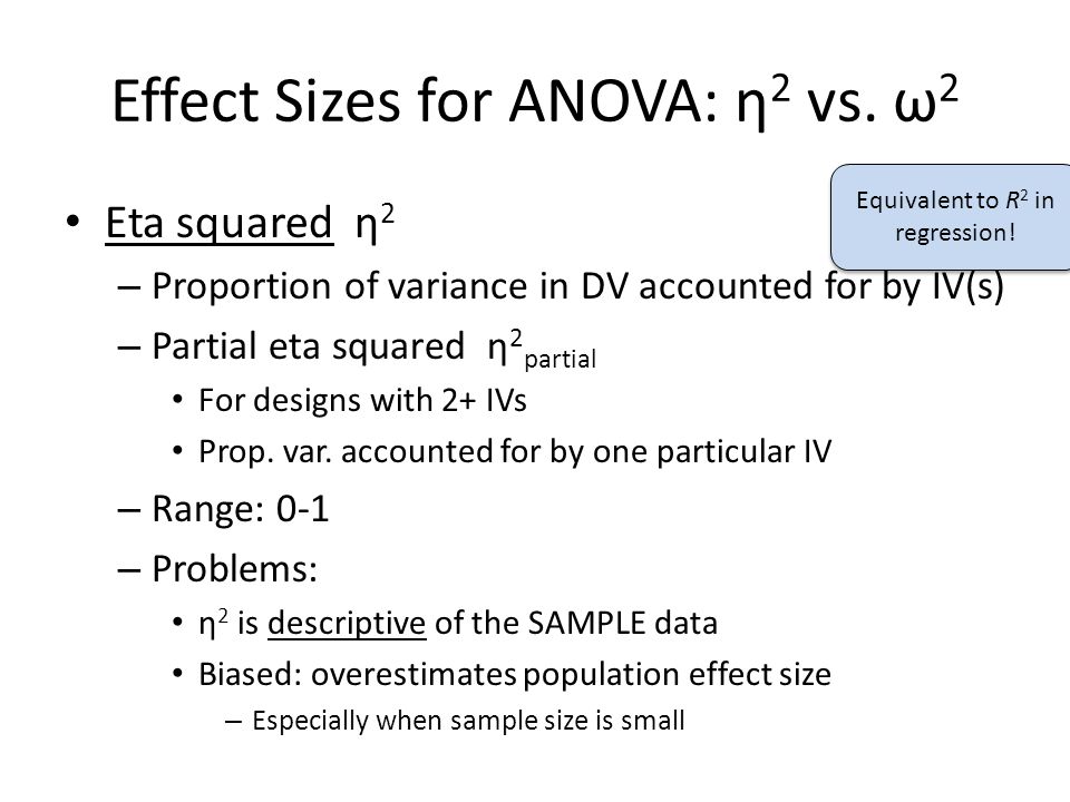 Effect Size Tutorial Cohen s d and Omega Squared ppt video